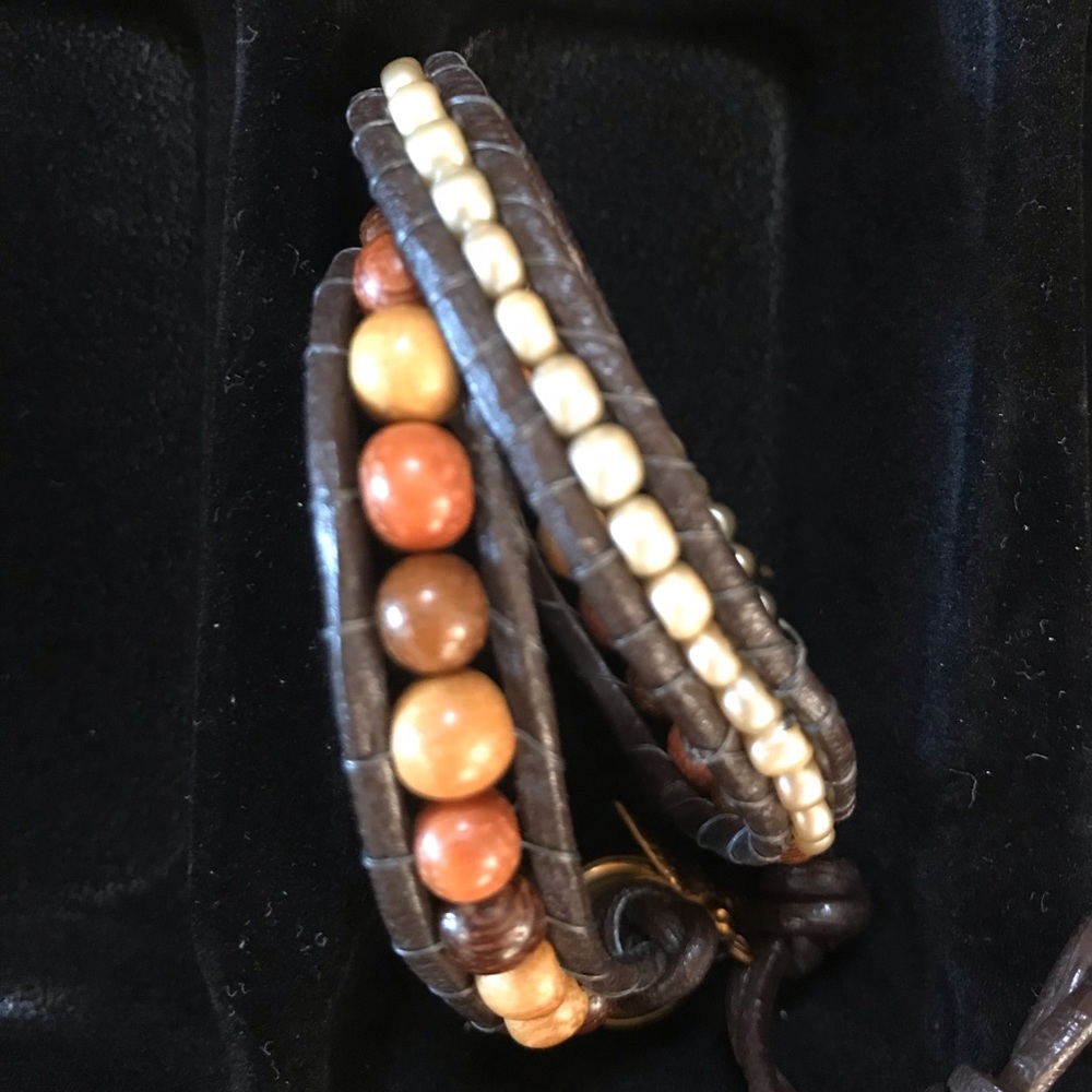 Men’s Leather Wrap Bracelet- Sold